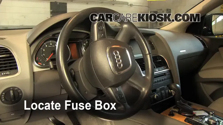 2009 Audi Q7 Premium 3.6L V6 Fusible (interior) Control